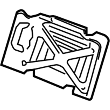 Honda 1D710-PZA-000 Insulator, FR. Battery