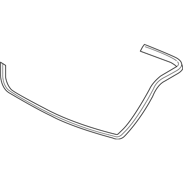 Acura 74865-TY2-A01 Weatherstrip, Trunk Lid
