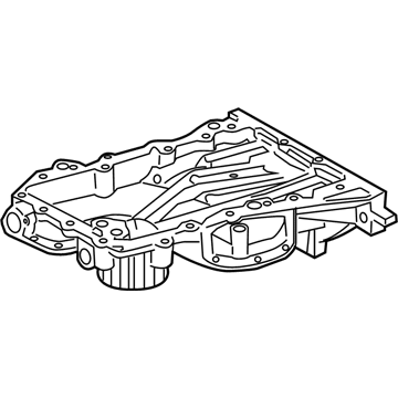 Lexus 12101-31121 Pan Sub-Assy, Oil