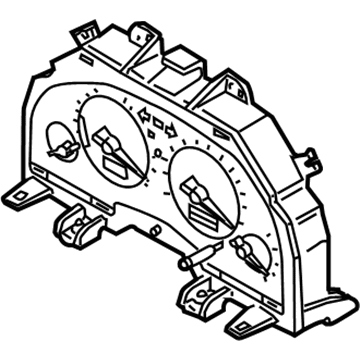 Infiniti 24814-AC166 Automatic Speedometer Cluster