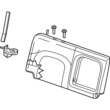 Nissan 88600-9BD0B Back Assy-Rear Seat