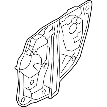 BMW 51-35-8-498-856 Carrier, Door Rear Right