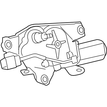 Toyota 85130-0C010 Rear Motor