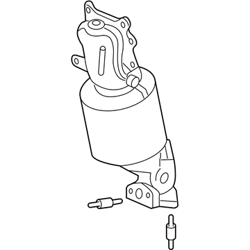 Acura 18290-R9S-A00 Converter, Rear Primary