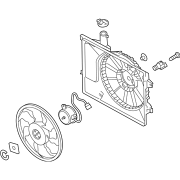 Kia 253803X000 Blower Assembly