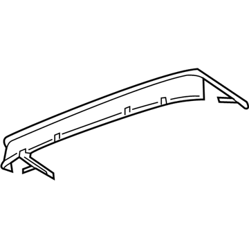 GM 84991405 Air Deflector