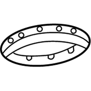 Hyundai 54623-4D000 Front Spring Pad, Upper