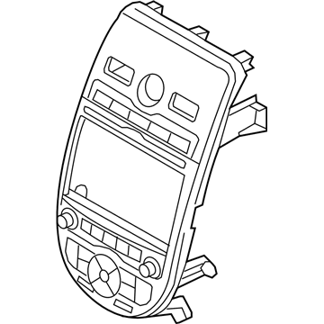 Kia 965402K800DS5 Keyboard Assembly-AV/NAV