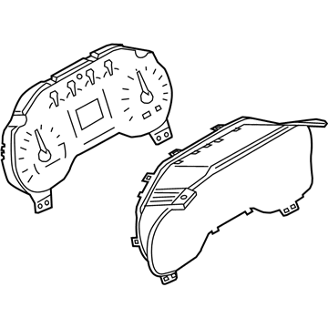 Ford HC3Z-10849-EA Cluster Assembly