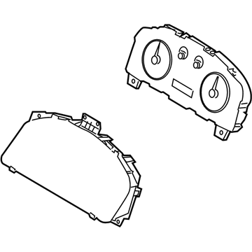 Ford 8S4Z-10849-F Cluster Assembly