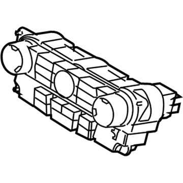 Ford AS4Z-19980-C Dash Control Unit