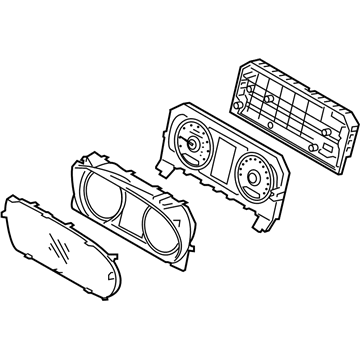 Kia 940013T600 Cluster Assembly-Instrument