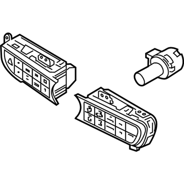 Kia 972503T600 Control Assembly-Heater