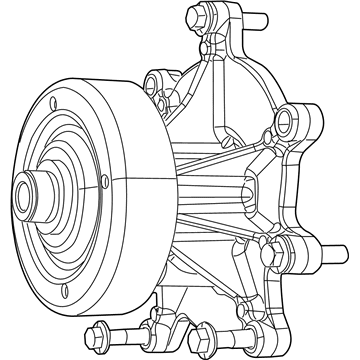 Mopar 68087367AB Water Pump