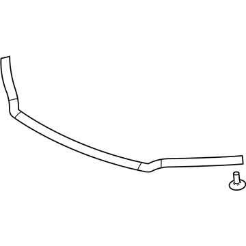 Honda 74146-T6Z-A01 SEAL, HOOD RUBBER