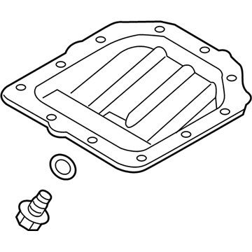 Kia 215102B040 Pan Assembly-Engine Oil