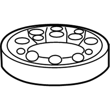 Honda 51686-SDA-A01 Rubber, Front Spring Mounting