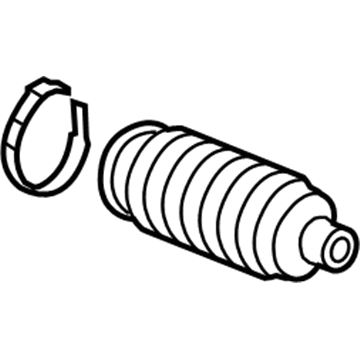 Acura 53537-TK4-A01 Dust Seal Set, Tie Rod