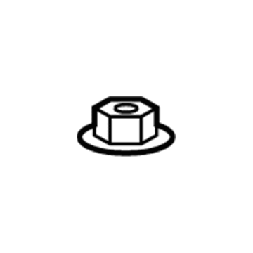 Acura 90300-S84-A00 Nut, Shock Absorber Flange (10MM)