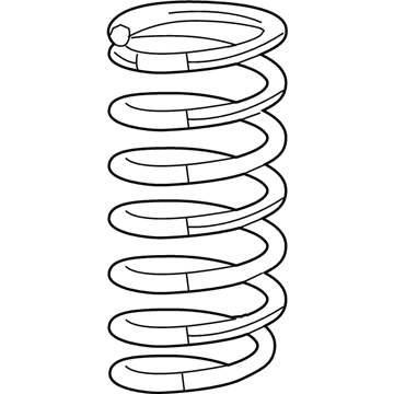 Acura 52441-TZ3-A01 Spring, Rear