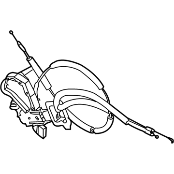 Nissan 80500-1EA0A Front Right (Passenger-Side) Door Lock Actuator