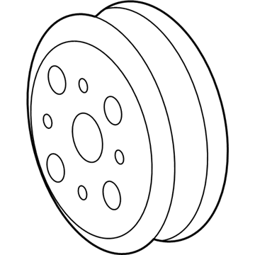 Lexus 16173-0S010 PULLEY, Water Pump