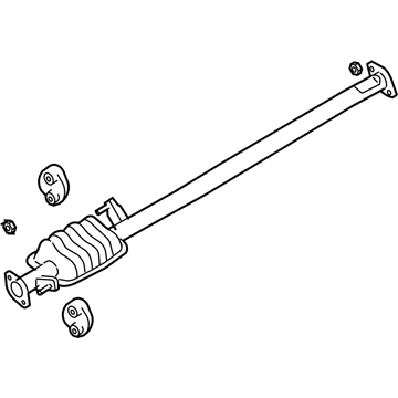 Kia 286501F415 Center Exhaust Pipe