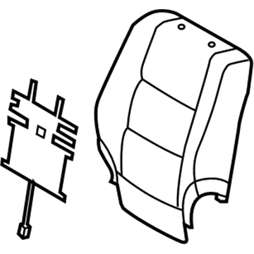 Toyota 71073-48500-A0 Seat Back Cover
