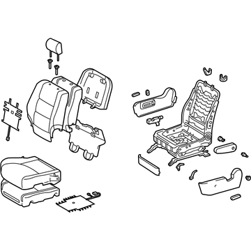 Toyota 71100-48A01-A0 Seat Assembly