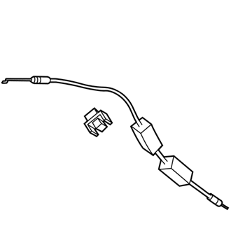 Honda 72673-TST-A01 Cable, Left Rear Door Lock