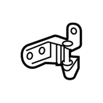 Acura 67960-SWA-H11ZZ Hinge, Left Rear Door (Lower)