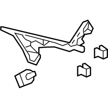 GM 92247763 Side Bracket