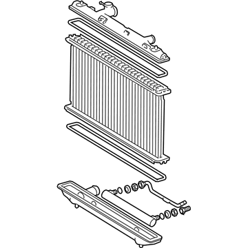 Toyota 16400-0H310 Radiator Assembly