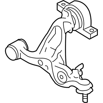 Infiniti 54500-1MA0B Transverse Link Complete, Right Lower