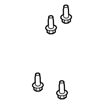 Mopar 6104414AA Screw-HEXAGON Head