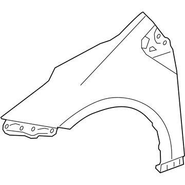 Toyota 53801-47080 Fender