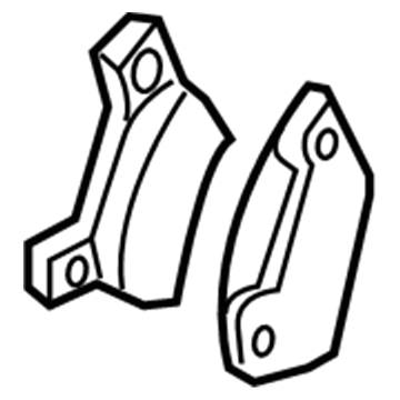 Ford 7L2Z-2200-A Rear Pads