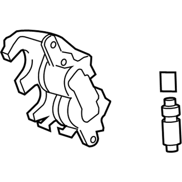 Ford 8A8Z-2B121-AA Caliper