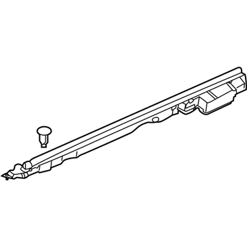 Infiniti 65820-JK000 Seal Assy-Hood, Front RH