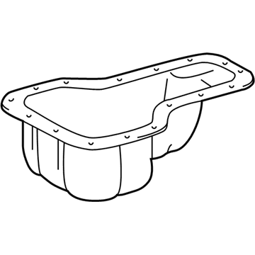 Toyota 12101-0D010 Oil Pan