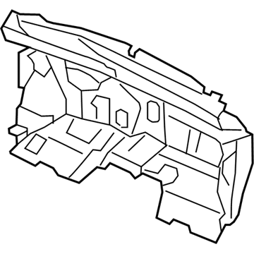 Acura 74260-TK4-A10 Insert, Dashboard