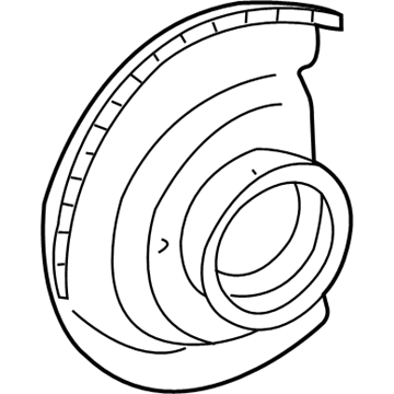 GM 19211696 Shield Asm, Front Brake