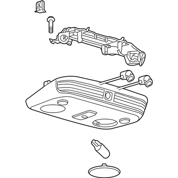 Ford DR3Z-63519A70-AA Console Assembly