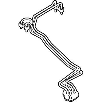 BMW 61-27-8-632-534 Radiator Connection Flange, Hv Battery