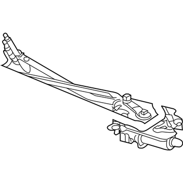Mopar 5101863AB Motor-Windshield WIPER