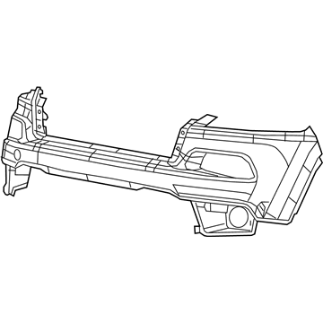 Mopar 5NJ52TZZAC Front Upper Bumper Cover