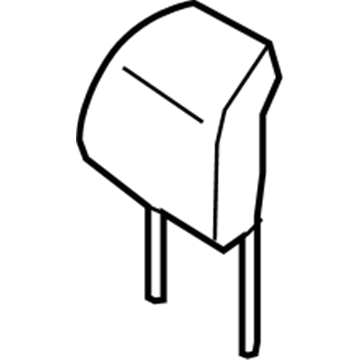 Ford DS7Z-54611A08-A Headrest
