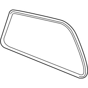 Toyota 87906-0C020 Mirror Glass