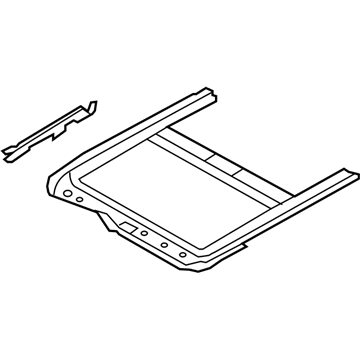 Infiniti 91350-3LZ1A Rail Assy-Sunroof