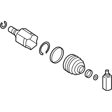 Hyundai 49582-2W080 Joint Kit-Front Axle Differential Side RH